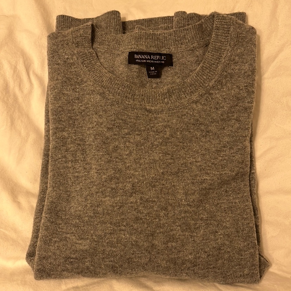 Banana Republic Wool Crew Neck Sweater